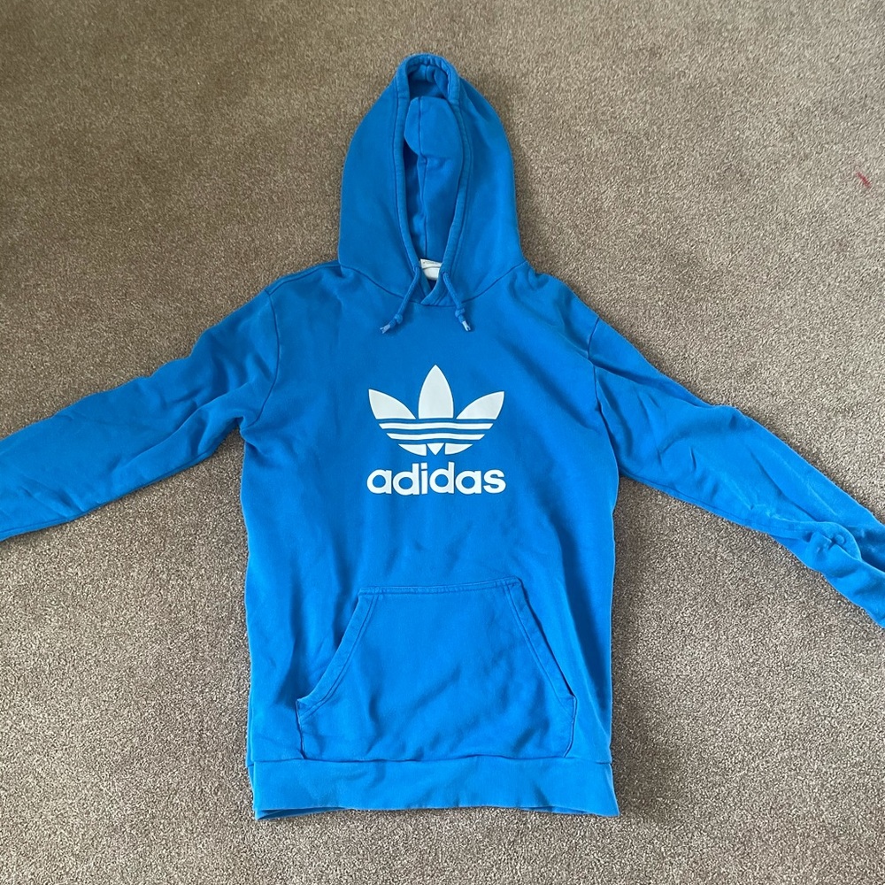 Electric Blue Adidas Sweatshirt